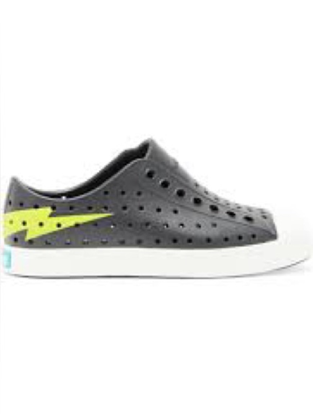 NWT Native Jefferson Print Kids Shoes C11 Dublin Grey Groovy Lightning Sold Out